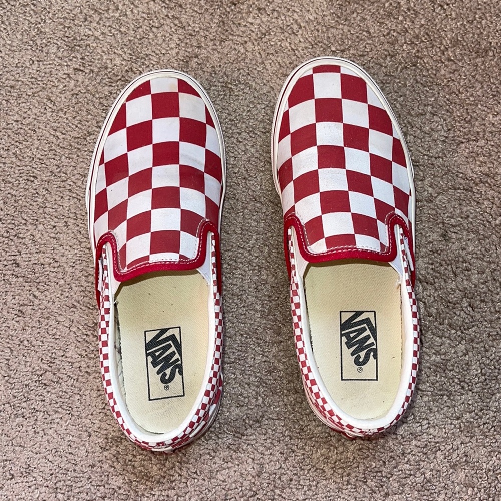 Checkered Vans